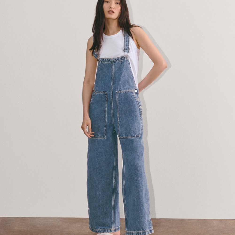Everlane Gardener Overall in Medium Indigo